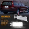 POPMOTORZ LED Number Plate Light, 2 Pieces Number Plate Light
