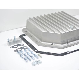 BTE 358000 BTE TH350 Deep Aluminum Transmission Pan, Bolts, Gasket and Filter Spacer