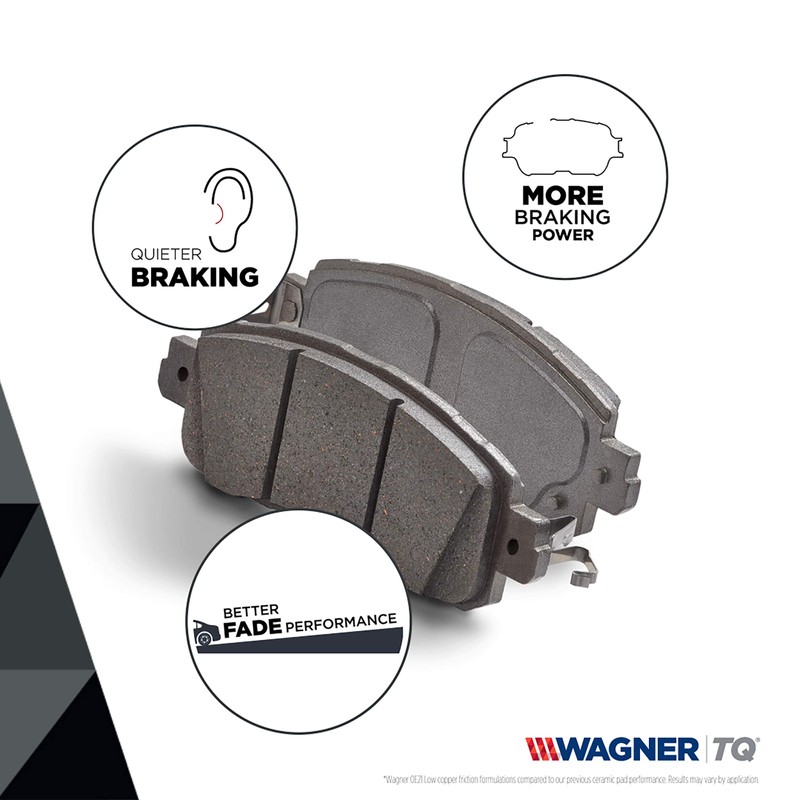 Wagner ThermoQuiet PD396 Ceramic Disc Brake Pad Set