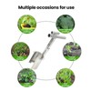Sod Plugger Bulb Planter with 32cm Long Handle Alloy Bulb