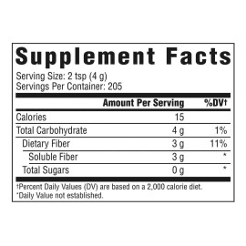 Benefiber Daily Prebiotic Fiber Powder 820gr 205 Dosis Fibra Prebitica de Dextrina de Trigo Incolora Sin Sabor Disuelve Fcil en Bebidas Apoya la...   