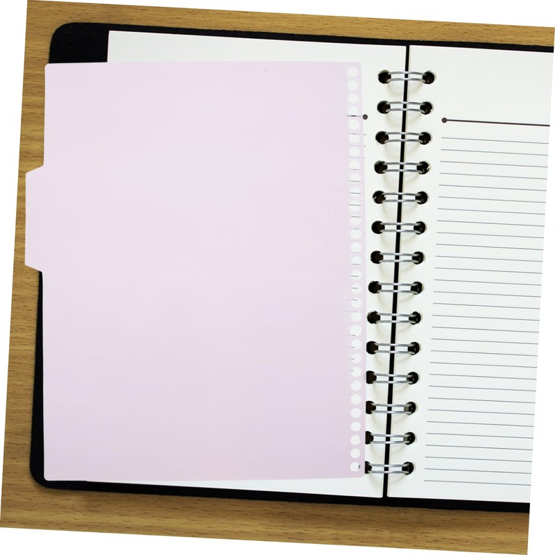Angoily 6Sets Notebook Tab Dividers Page Separators for Reports Presentations