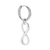 BTS Pierced Earrings, Unisex, Surgical Stainless Steel, Single Ear ∞,