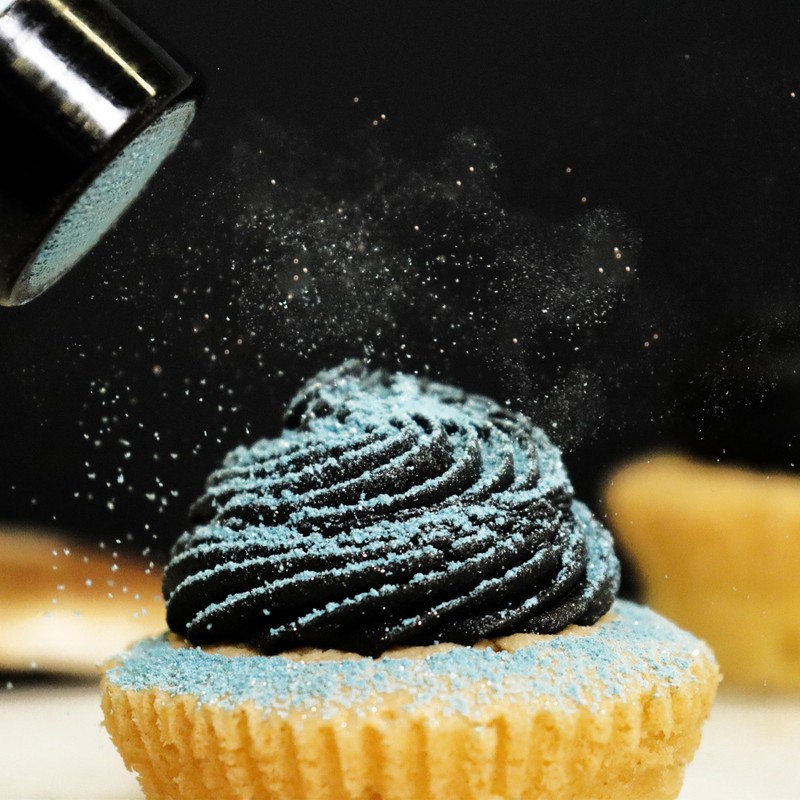 PME Edible Lustre Sprinkle Snow - Blue (10g)