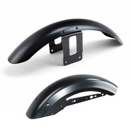 TCT-MOTORPARTS Unpainted Black Front & Rear Fenders Fits for Harley Sportster XL883 1200 Fits forty Eight 2004-2022