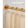 Crkmire Gold Corner Shower Curtain Rod, [24"-37"] x [24"-37"] Adjustable