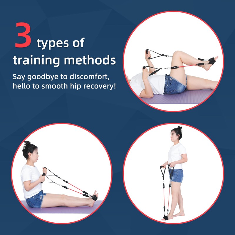JFMkaer Knee Replacement Recovery Aids, Hip/Knee Rehabilitation Equipment After Knee
