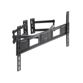 Monoprice Corner Friendly Full-Motion Articulating TV Wall Mount Bracket for TVs 32in to 70in, Max Weight 99lbs, VESA Patterns Up to 600x400, Fits Curved Screens - Cornerstone Series