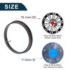 TUCKBOLD Car Wheel Hub Centric Rings Durable Wheels Center Shaft