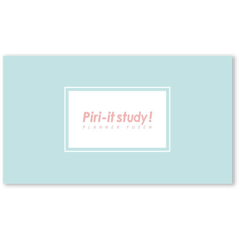 Sunstar Bungu S2818213 Fusen Spirit Study Planner Sticky Notes, Green