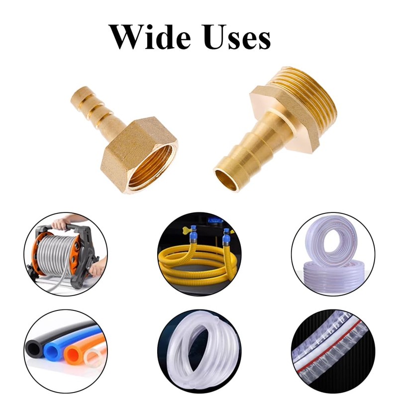 SEIWEI G 1/2" Female Thread x 12mm Barbed Hose Pipe