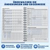 Fitness Log Book - Training Planner - A5 Size Black