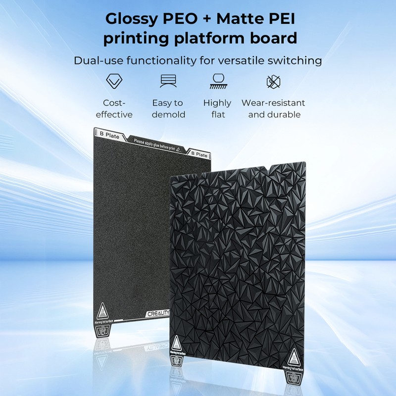 Creality K1 Max Dual-Sided Printing Platform Board Kit (Without soft