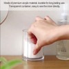 Cotton Round Dispenser, Round Clear Acrylic Makeup Cotton Pad Swab