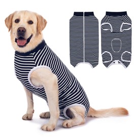 Axcimond Dog Body After Surgery Dog Onesie with Zip Op Body Dog After Surgery Dog Body Castration Dog Surgical Body Male Wound Protection Recovery Suit for Dogs Cones Alternatives