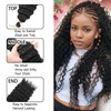 2 x 22 Inch Deep Wave Bulk Hair for Braiding