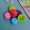 SPONGL Silicone Baking Molds, Pack of 6, Flower Shaped, Non