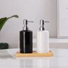 FE Soap Dispenser, 300ml/10oz Ceramic Liquid Soap Pump Dispenser, Refillable