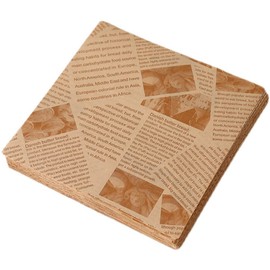 IBLUELOVER 120Sheets Greaseproof Paper Food Wrap Paper Sandwich Wrappers Deli Paper Air Fryer Liners Oil Proof Baking Wrapping Paper for BBQ Pizza Bread Sandwiches Burgers, French Fries