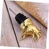LABRIMP Rhino Head Wine Pourer and Stopper Creative Zinc Alloy