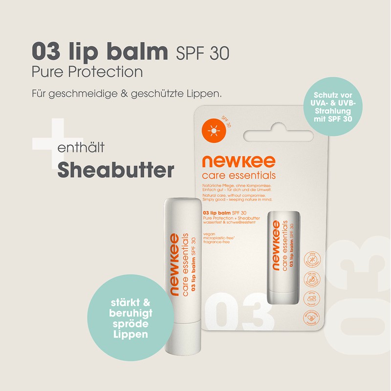 newkee Manuel Neuer & Angelique Kerber Lip Balm (4.7g), SPF