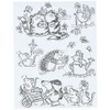 Penny Black Clear Stamps 5 x 7-inch-Critter Fun, Other, Multicoloured,