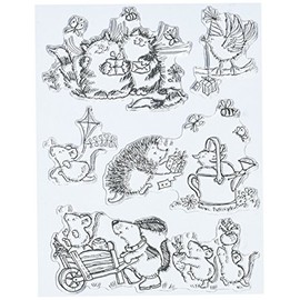 Penny Black Clear Stamps 5 x 7-inch-Critter Fun, Other, Multicoloured, 0.38 x 13.97 x 19.05 cm