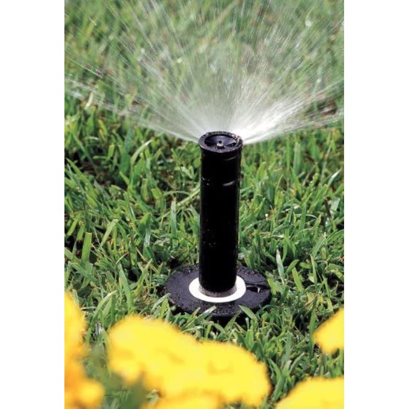 Rain Bird 1803DSH Professional Dual Spray Pop-Up Sprinkler, 180° Half