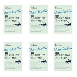 Dr.Lin Chondroitin 1200 Conreity MBP 30 tablets x 6 boxes / 닥터린 콘드로이친 1200 콘레이티 MBP 30정 x 6박스