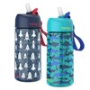 Bentgo Kids Prints Water Bottle Bundle - Set Includes 2