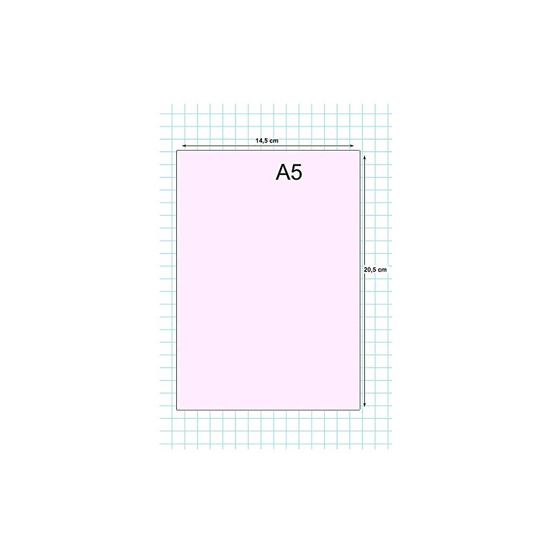 100 Sheets of Matt Label Paper 80g A5 205x145mm with