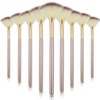 9 Pieces Facial Fan Mask Brushes, Soft Facial Applicator Brushes