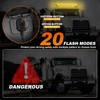 ASPL 26inch 126 LED Emergency Rooftop Strobe Lights Bar w/Controller