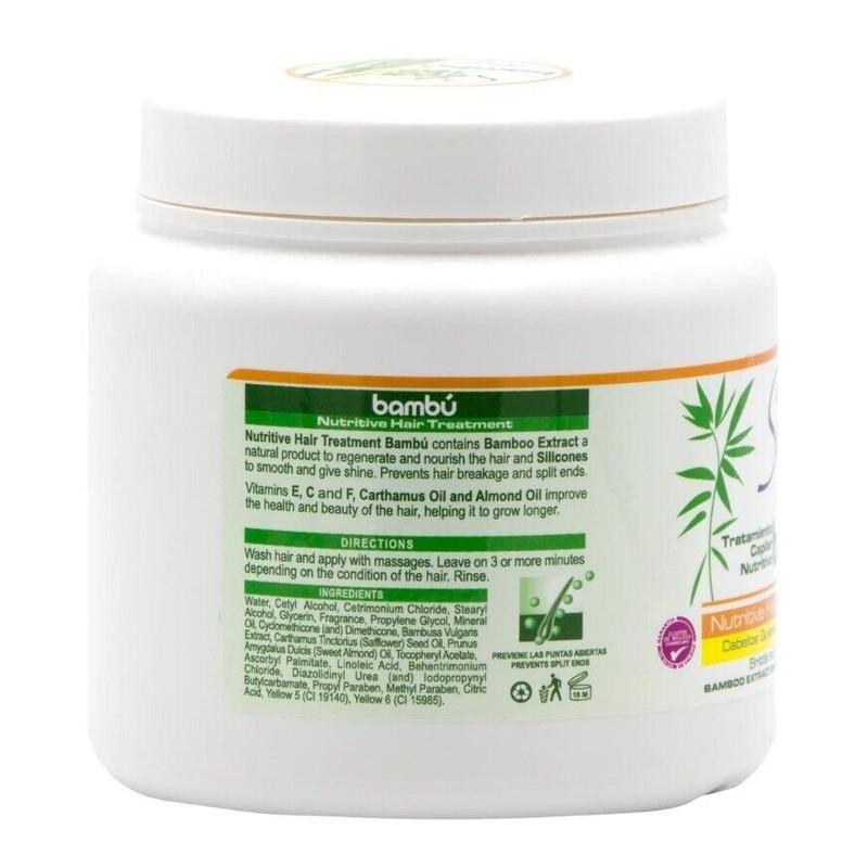 No Silicon Mix Bambu Nutritive Hair Treatment 36 oz for