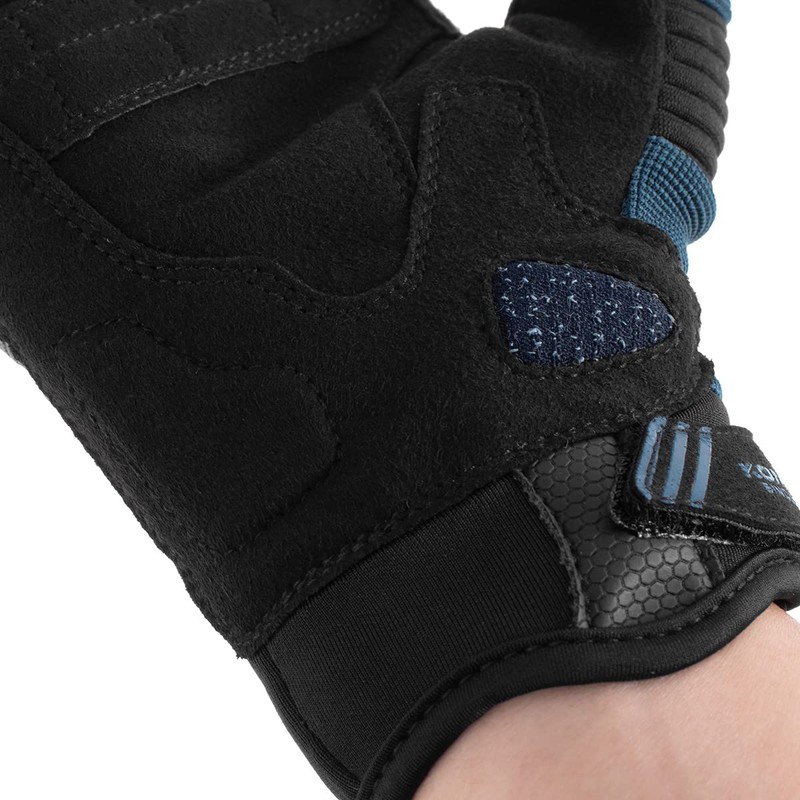 Komine GK-1833 Protective Mesh Gloves for Motorcycles Brave Black XL