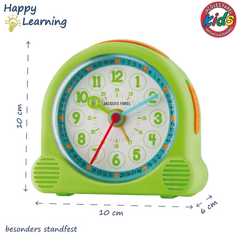 JACQUES FAREL Happy Learning ACL 02 Children's Alarm Clock Learning