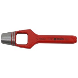 Paffrath wad punch in accordance with DIN 7200 A, red lacquered, 27 mm