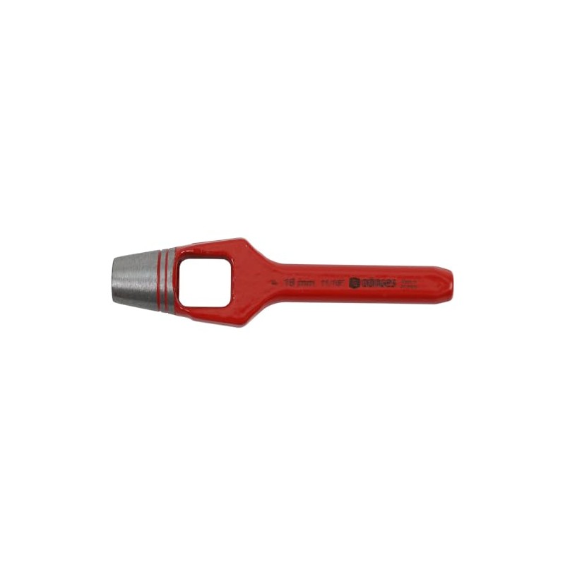 Paffrath wad punch in accordance with DIN 7200 A, red