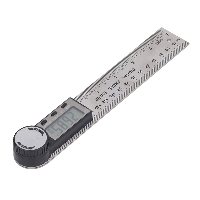 Digital Angle Ruler 0 to 200mm 360 Degree Electronic Protractor