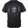 Blue Lives Matter Law Enforcement Tee - Police Gear -Black