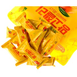 Ilkwang Mango Jelly | 250g | Korean Snack, Traditional Korean Dessert & Mango Gummy 8.81 OZ