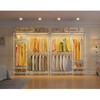 VIPEK V2L Heavy Duty Clothes Rack with Dimmable LED Lights,
