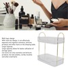 Double Layer Makeup Stand Modern Light Luxury 2 Tier Makeup