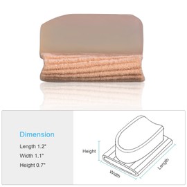 Gel Toe Tube with seperator for Big Toe Corn Covers Toe Seperator Comfort, Body and Base Ltd TM