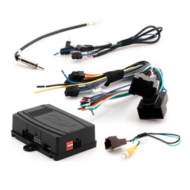 CRUX SWRGM-49 radio replacement interface retains Steering Wheel Control functionality and factory Chime feature on select GM LAN 29Bit vehicles with Bose Amplified & Non-Amplified Systems (2006-2015)