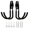 Garage Wall Bracket, 2 Pieces Garage Storage Double Hooks Wall