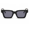 YAMEIZE Vintage Classic Rectangle Sunglasses for Women Men Retro Square