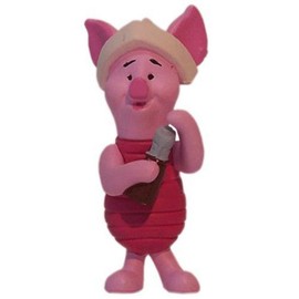 Bullyland Piglet with Hat Figurine