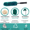 oesee Professional 4 Pack Long Handle Wheel Brush Kit for
