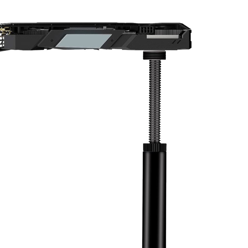 SGTKJSJS Graphics Card GPU Screw Support Bracket, Adjustable Height GPU